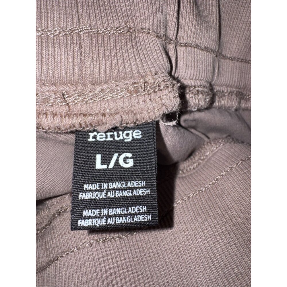 Womens Brown Cargo Joggers With Pockets Size L - Picture 3 of 7